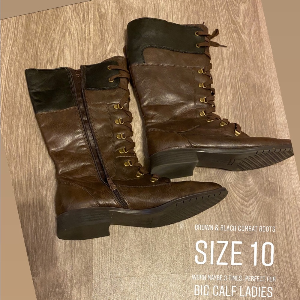 Aerosoles combat boots